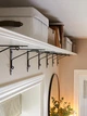 Настінна полиця IKEA BERGSHULT / KROKSHULT 120х30 см біла (893.260.62) - изображение 6