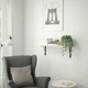 Настінна полиця IKEA TRANHULT / KROKSHULT 80х20 см осика (993.363.29) - зображення 3