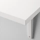 Настінна полиця IKEA BERGSHULT / TOMTHULT 120х30 см біла (394.183.18) - зображення 5