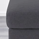 Підставка для ніг з місцем для зберігання IKEA VIMLE Gunnared середньо-сіра (193.925.88) - изображение 6