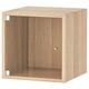 Настінна полиця IKEA EKET 35x35x35 см білений дуб (193.363.71) - зображення 1