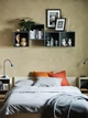 Настінна полиця IKEA EKET 35x25x35 см темно-сіра (392.858.27) - зображення 3