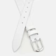 Ремень женский из натуральной кожи Laras 110v10genw76-white 110 см Белый (6501033671) - изображение 3