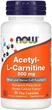 Ацетил-L-Карнитин NOW Acetyl-L-Carnitine 500 mg 50 капс - изображение 1