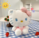 Hello Kitty рюкзак игрушка плюшевая мягкая для девочки Китти белый 23см (AN)20988 - изображение 2