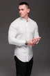 Рубашка R.A. Long Linen XL молочна 2245 мол 2XL - зображення 1