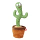 Говорящий Кактус "Dancing Cactus" Танцующий кактус "Take Easy" Поющий кактус зеленый (7598729) - изображение 7