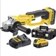 Шлифмашина угловая аккумуляторная DeWalt с АКБ и ЗУ DCG412M2 - изображение 2