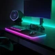 Ігровий килимок для миші та клавіатури з підсвічуванням RGB 80х30 см LED Frame Чорний | 752364 - зображення 7