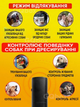 Відлякувач собак AD-100 професійний потужний ультразвуковий з ліхтариком та функцією навчання собак, захист від собак, чорний+сірий - зображення 2
