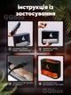Ночник Соляная лампа FLAME Aroma Difusser ультразвуковым увлажнителем воздуха и имитацией пламени резервуаром для эфирного масла аромадиффузор Черный - изображение 6