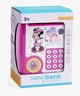 Дитяча скарбничка сейф TK Group MINI Bank Mouse мелодії, звуки тварин, імітація сканування відбитка пальця, фрази англійською мовою Pink (5012) - зображення 2