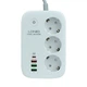 Сетевой удлинитель LDNIO SEW3452 3 ports/PD/3USB/1 QC 3.0/1 Type-C/WiFi управление, умный сетевой фильтр (807244201) - изображение 5