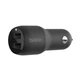 Автомобільне ЗУ Belkin Car Charger 24W Dual USB-A, black (CCB001BTBK) - зображення 1