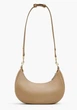 Сумка Marc Jacobs The Curve Leather Shoulder Bag коричневая - изображение 4