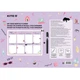 Планер настінний на тиждень А3 Purple mood Kite K22-473-2 - изображение 2