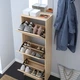 Тумба для взуття IKEA BISSA 49х28х135 см імітація дуба (105.302.21) - зображення 4