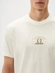Футболка John Richmond HMP24044TS L (110395L) Молочный - изображение 4