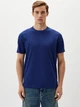 Футболка в цвете Blue Navy John Richmond HMP24009TS S (110369S) Синий - изображение 1