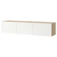 Тумба під телевізор з дверцятами IKEA BESTA 180x42x38 см (593.307.15) - изображение 1