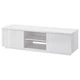 Тумба під телевізор IKEA BYAS 160x42x45 см білий глянець (802.277.97) - изображение 1
