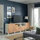 Тумба під телевізор з дверцятами та ящиками IKEA BESTA 240x42x74 см (494.216.07) - зображення 3