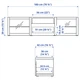 Тумба під телевізор IKEA BESTA 180x42x39 см (093.293.33) - зображення 8