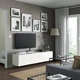 Тумба під телевізор з дверцятами IKEA BESTA 180x42x38 см (193.307.03) - зображення 3