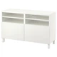 Тумба під телевізор з дверцятами IKEA BESTA 120x42x74 см (390.683.34) - изображение 1
