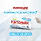 Таблетка-порошок з активним киснем для прання білого одягу PUNTOMATIC Blanco Puro (8шт.) - зображення 3