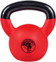 Kettlebell Gorilla Sports z gumową powłoką 28 kg (4260200843548) - obraz 1