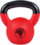 Kettlebell Gorilla Sports z gumową powłoką 10 kg (4260438737503) - obraz 1