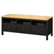 Тумба під телевізор IKEA HEMNES 148x47x57 см (104.523.03) - изображение 1