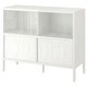 Комбінація для зберігання / сервант IKEA KALKNAS 121х43х98 см білий (904.962.61) - зображення 1