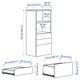 Книжкова шафа IKEA SMASTAD/PLATSA 60x42x123 см (094.205.15) - изображение 7