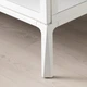 Скляна шафа / вітрина IKEA MILSBO 73х175 см біла (003.964.16) - изображение 5