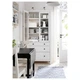 Сервант з 3 ящиками IKEA HEMNES 90х197 см біла морилка (503.717.72) - зображення 4
