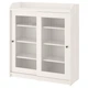 Сервант IKEA HAUGA 105х116 см білий (304.150.55) - изображение 1