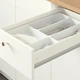 Кухня IKEA KNOXHULT 220х61х220 см біла (891.804.65) - зображення 10