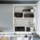 Кухня IKEA KNOXHULT 220х61х220 см біла/сіра (191.804.35) - зображення 5
