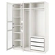Шафа IKEA PAX/TYSSEDAL 175x58x236 см (394.801.50) - зображення 1