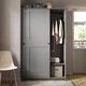 Шафа-купе IKEA HAUGA 118x55x199 см (604.072.71) - зображення 4