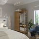 Шафа відкрита з розсувними дверима IKEA NORDKISA 120х186 см (004.394.68) - зображення 6