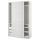 Шафа IKEA PAX/HOKKSUND 150х66х236 см (094.322.69) - зображення 1
