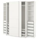 Шафа IKEA PAX/MEHAMN 250х66х236 см (194.331.93) - зображення 1