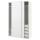 Шафа IKEA PAX/HASVIK 150х66х236 см (895.151.66) - зображення 1