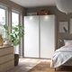 Шафа IKEA PAX/HASVIK 150х44х201 см (394.332.29) - зображення 5