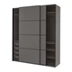 Шафа IKEA PAX/MEHAMN 200x66x236 см (294.322.73) - зображення 1