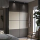 Шафа IKEA PAX/MEHAMN 150x66x236 см (094.331.98) - зображення 2