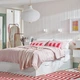 Ліжко з ящиками IKEA BRIMNES 160x200 см Luroy біле (099.029.34) - изображение 5